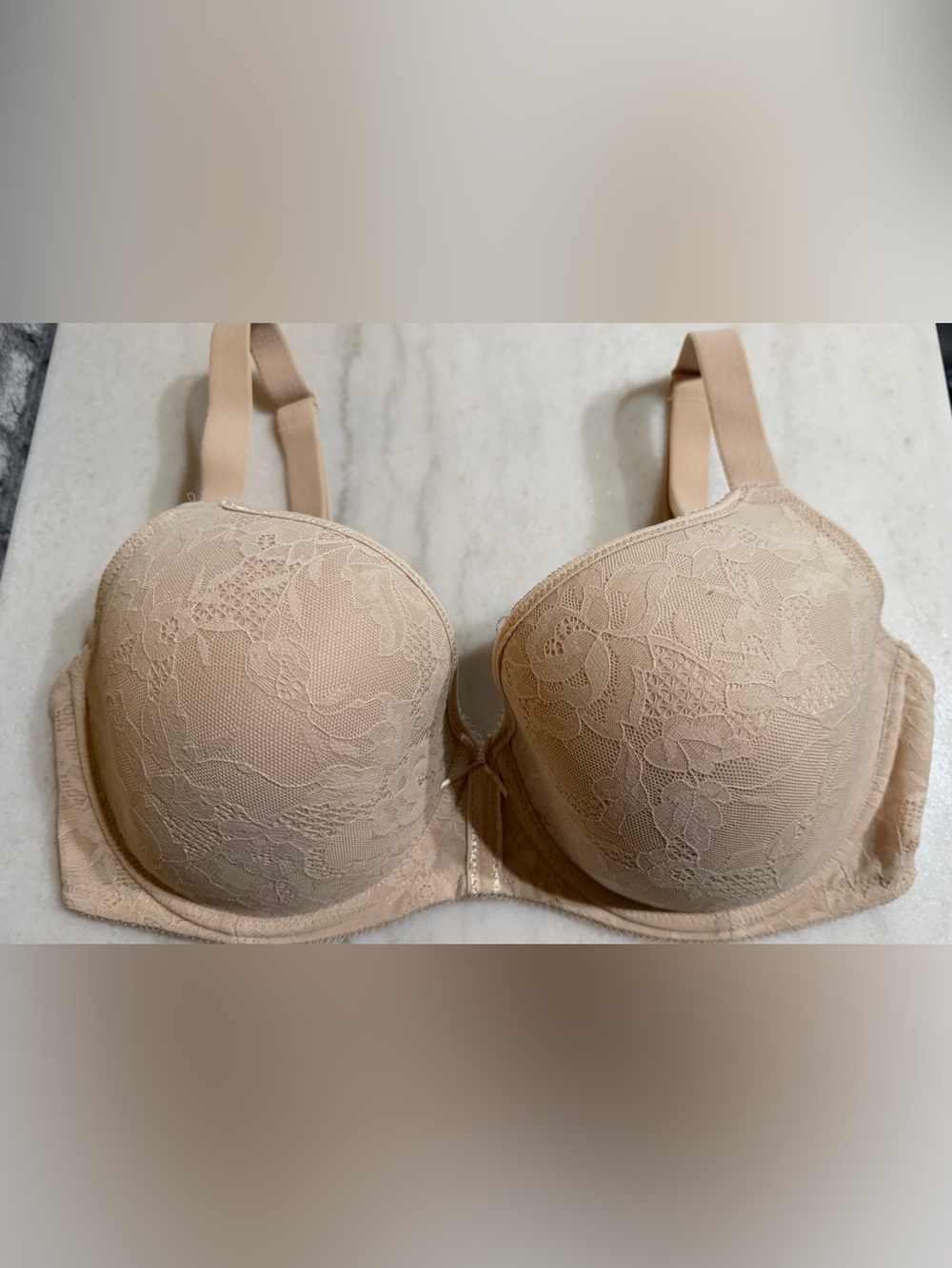 NWOT Wacoal 853201 Lace Finesse T-Shirt Underwire Bra 36DDD